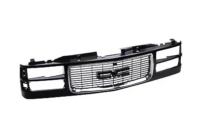 $112.94 • Buy Chrome Trim Black Grille GM1200392 For 94-98 GMC Sierra C/K Truck Composite Type