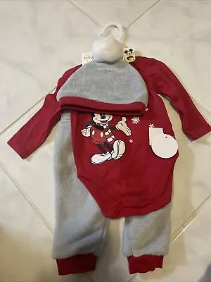 Disney Baby 3 Piece Outfit  3-6 Months  NWT • $10