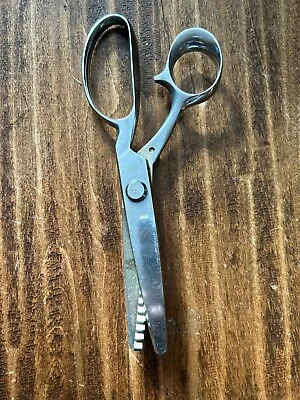 Vintage Griffon Cutlery Sewing Fabric Pinking Shears Scissors Japan 7.5  • $12.99