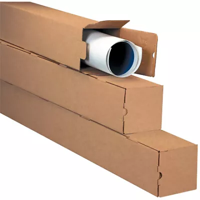 Kraft Square Mailing Tubes: 3x3x18 ECT-32B 25/Case • $40.64