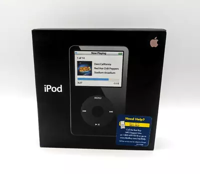 Apple IPod Classic A1136 80GB Black 5th Gen MA450LL/A With Original Box (Works) • $120