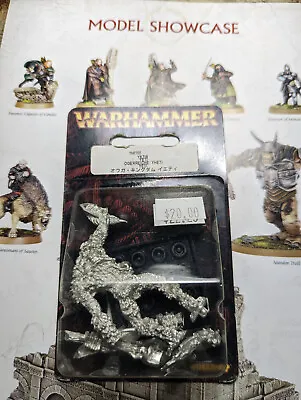 Warhammer Yhetee Metal - OOP Games Workshop Ogre Kingdoms Icefall Yhetees Yeti • £33.25