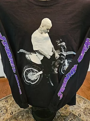 Justin Bieber Shirt Mens XXL Black 2017 Stadium Tour Motorcycle Pop Music Y2K • $18.99