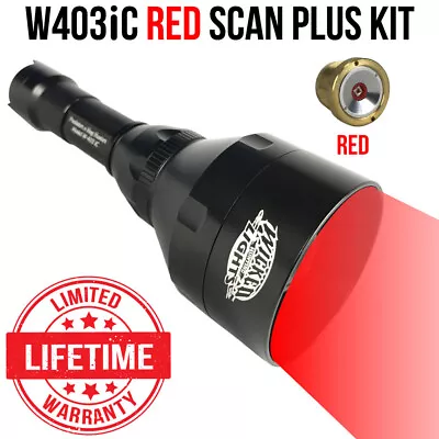 Wicked Lights W403iC Scan Plus Night Hunting Light W/ RED LED For Coyotes Hogs • $159.95