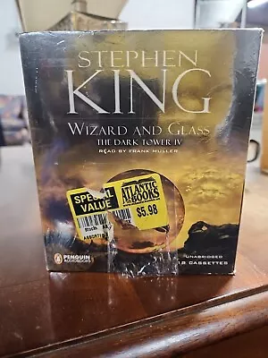 Dark Tower IV: Wizard And Glass Cd Stephen King 2003 Audiobook Unabridged New • $175