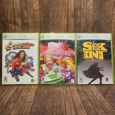 Xbox 360 Lot Of 3 New Sealed Burger King Games Big Bumpin Pocketbike Sneak King • $6.98