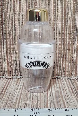 Vintage  Shake Your Bailey's   Irish Cream Mini Cocktail Shaker Barware New • $5.47