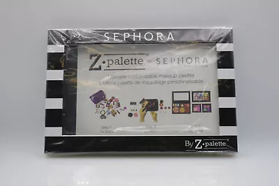 Sephora Black And White Large Z Palette 8  X 5  Customizable Makeup Palette • $18.50