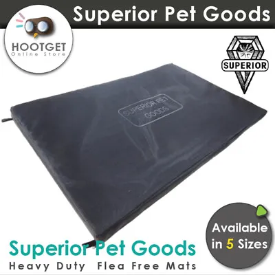 $47.95 • Buy Superior-Waterproof Heavy Duty Flea Free Dog Foam Mats Futon Puppy Pet Bed Crate