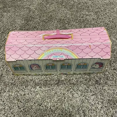 Vintage 1983 HASBRO My Little Pony Carry Case With Lot Of 5 Ponies • $50