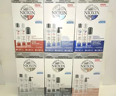 Nioxin Hair System -kit New Product- Shampoo / Conditioner/bigger Sizes • $26.10