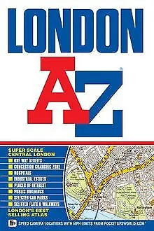 London Street Atlas By Geographers' A-Z Map Company | Book | Condition Good • £4.20
