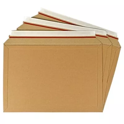 10 NEW AND STRONG A2 LIL RIGID ENVELOPES MAILERS A4 BOOKS DVD'S ETC 334x234mm  • £17.48