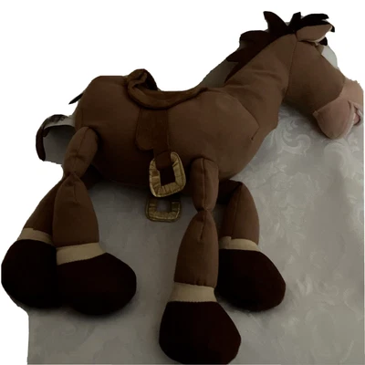 £0.99 • Buy Walt Disney Pixar Toy Story Bullseye Horse 37 X 38 Cm Soft Toy Character Brown