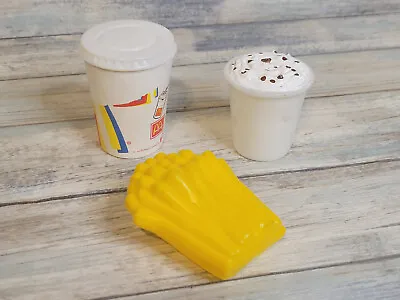 Vintage McDonalds Play Food Drive Thru McFlurry + French Fries + Drink Cup • $18