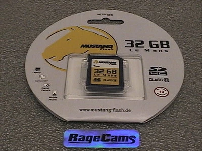 £58.94 • Buy 32gb Mustang High Speed Class 10 SDHC Card 32 GIG For GoPro Hero HD/Drift HD170