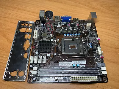 ECS H61H2-I3 LGA 1155 Intel H61 Mini ITX Motherboard With IO Shield (TESTED) • $35.95