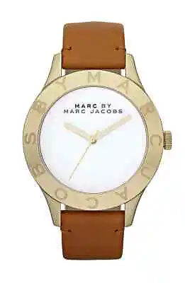 MARC By Marc Jacobs Large Blade Leather Strap 40mm Watch 3349 • $210