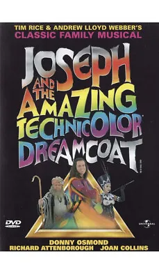 Joseph And The Amazing Technicolor Dreamcoat (DVD) Musical Brand New • £3.99