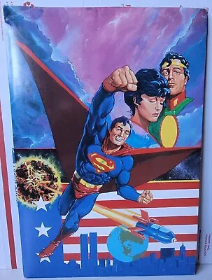 SUPERMAN 400 PORTFOLIO DC Comics Steranko Wrightson Miller Kirby Chaykin Moebius • $125