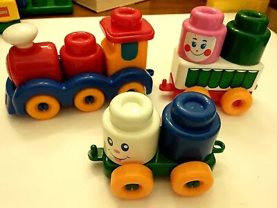 Vintage Rare Collectible Chicco 11 Piece Children's Train Set    D8 • $4.99