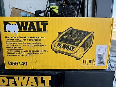 DeWALT D55140 1 Gallon 135 PSI Heavy-Duty Air Tool Trim Compressor - Electric • $149.99