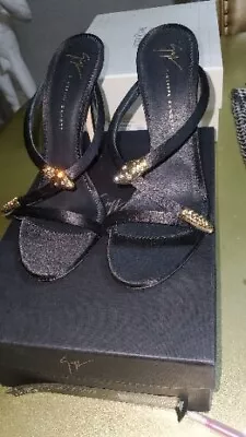 $150 • Buy Giuseppe Zanotti Snake Charmer High Heel Sandal 39 (9)