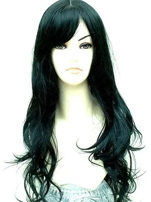 £12.99 • Buy Wigs Ladies Long Fashion Full Wig Blonde Black Brown Wig Wavy Forever Young Wig