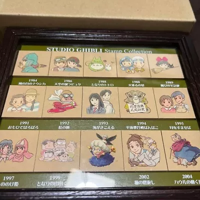 Studio Ghibli Stamp Collection Ghibli Museum Stamp Box Totoro Mononoke Etc • $221.35