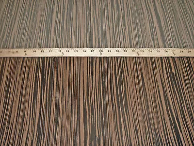 Macassar Ebony Composite Wood Veneer 24  X 96  Raw No Backer 1/42  Thickness EFW • $60