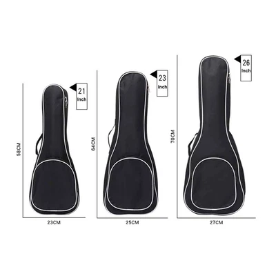 $18.12 • Buy Ukulele Gig Bag Folk Concert 21  23  26  U Soft Padded Mini E Bag Cases
