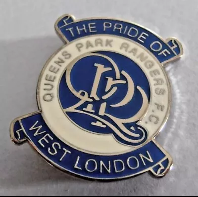 QPR Enamel Badge Queens Park Rangers Pride Of West London Wear With Pride  • £3.99