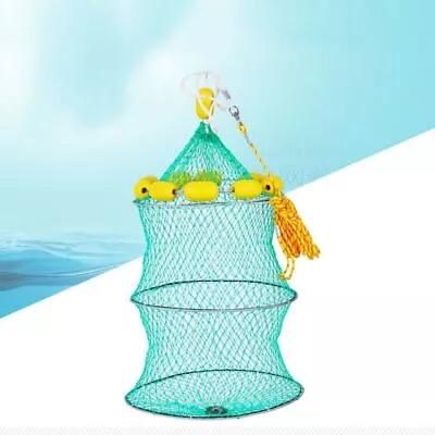 Fish Catching Net Fishing Net With Float Multi-float Fishing Protection  Crab • $30.43