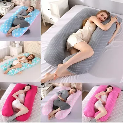 $23.99 • Buy U Shape Maternity Pillow Pregnancy Body Pillow Side Sleeping Support For Pregnan