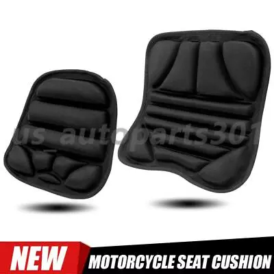 1set Motorcycle Seat Cushion Lycra Comfort  Pillow Pad Pressure Relief Universal • $25.98