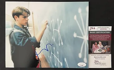 Matt Damon Signed Autograph 8x10 Photo Jsa Coa Saving Private Ryan 1 • $84.99