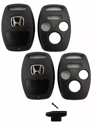 2 Cases For Honda  Pilot Remote Key Fob Shell Case Covers  Fits 2006-2013 • $14.95