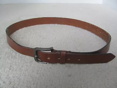 Timberland Men's Rust Brown Colored Leather Belt Size 40 • $10.99