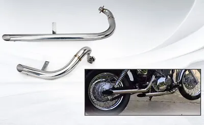 For YAMAHA Virago V Star XV125 XV250 88-23 Muffler Exhaust System Pipes Silencer • $128.91