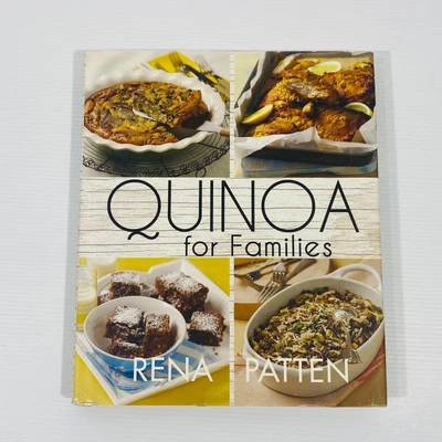 $19.95 • Buy Quinoa For Families Hardcover Cookbook By Rena Patten Healthy Recipes Baking