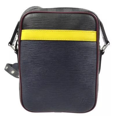 Louis Vuitton Damier Graphite Epi Danube Slim Shoulder Bag M55100 FO2109 KK30653 • £867.78