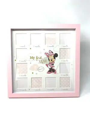 My 1st Year Disney Minnie Frame  - D1545 Art Cute Memories Photoframe Baby • £29.11