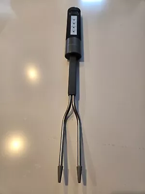Brookstone Digital Meat Thermometer Fork Works AA Batteries Needed • $13.95