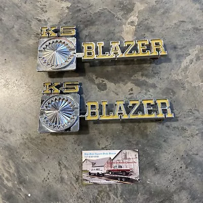 75-80 K5 Blazer Emblems • $79.95