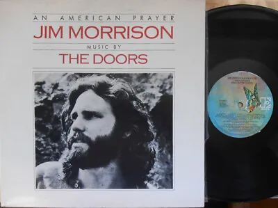 Jim Morrison & Doors ORIG OZ LP An American Prayer EX ’78 Elektra 5E502  • $36.95