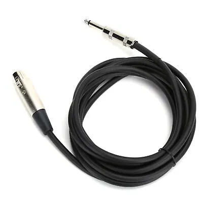 JORINDO Mic Cable XLR Female To 1/4 Inch (6.35mm) For TRS Jack Balanced Sign GDS • £13.36