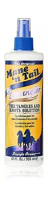 Mane Tail Detangler 12Fl Oz No Comb Hair Eliminate Tangles Knots Appearance Ends • $17.92