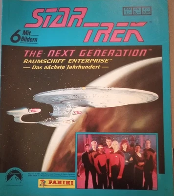 $11 • Buy German Star Trek:Next Gen Panini Sticker Album 