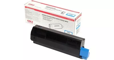 Cyan Original OKI Toner C5250 C5450 C5510 C5540 P/n 42804547 • £12.59