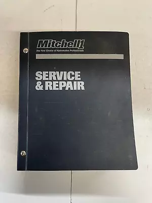 Mitchell 1997 Engine Performance Service Repair Domestic Vehicles Manual • $34